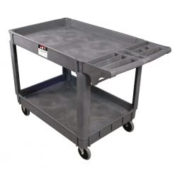 17 in. x 31 in. Resin Utility Cart by Jet