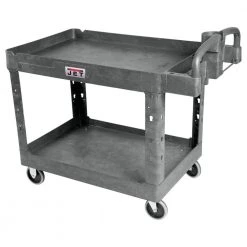 500 lbs. 43 in. x 25 in., Resin Utility Cart, PUC-43x25 by Jet