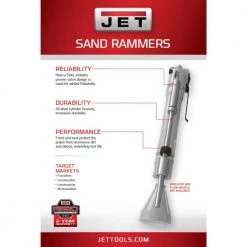 JCT-1604 Floor Sand Rammer/Backfill Tamper by Jet -Cheap Jet Store jet air hammers 550604 4f 1000