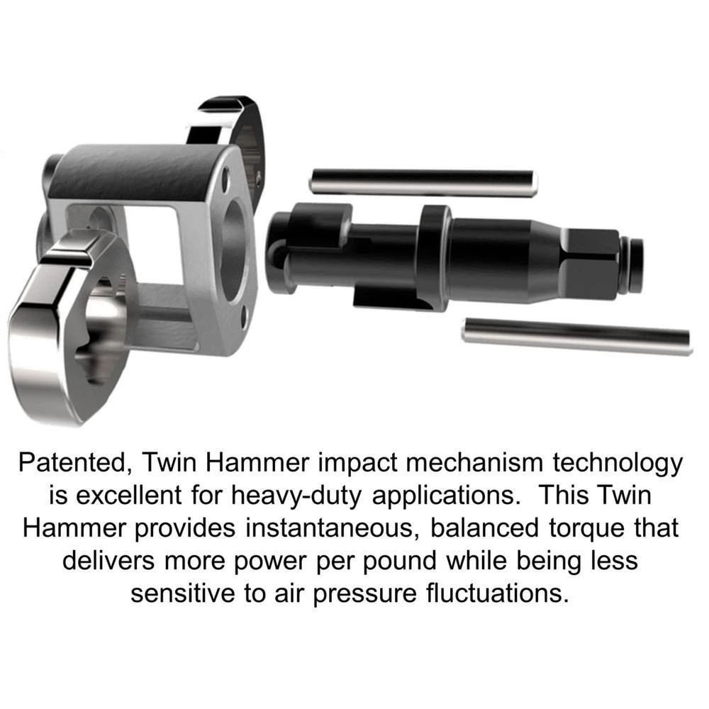 R8 JAT-107, 1/2 in. Compact Impact Wrench by Jet 6 R8 JAT-107, 1/2 in. Compact Impact Wrench by Jet - Image 4