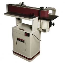1.5 HP 6 in. x 89 in. Oscillating Edge Horizontal/Vertical Sander 115/230-Volt OES-80CS by Jet
