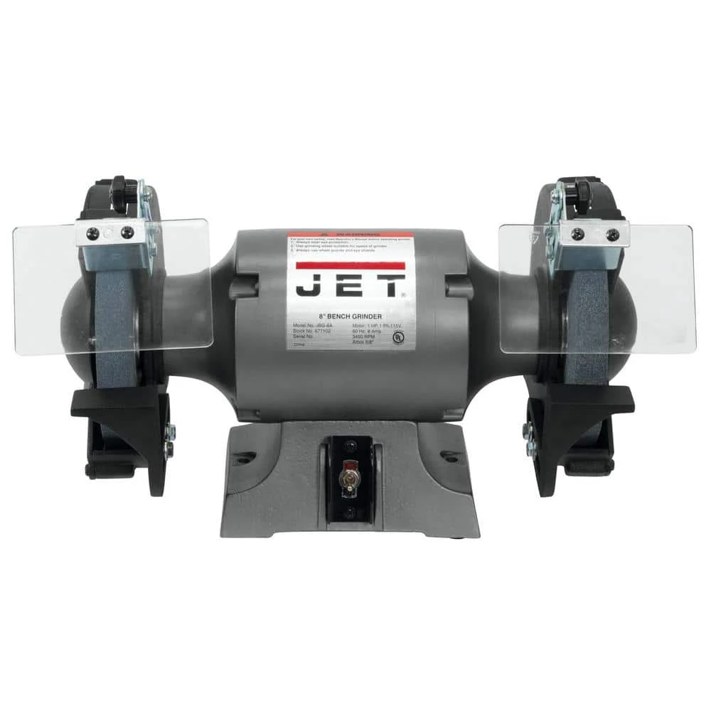 115-Volt 1 HP 8 in. Industrial Metalworking Bench Grinder, JBG-8A by Jet 6 115-Volt 1 HP 8 in. Industrial Metalworking Bench Grinder, JBG-8A by Jet - Image 4