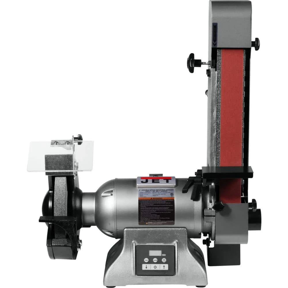 Variable Speed Combination 8 in. Industrial Grinder and 2 in. x 48 in. Belt Sander 1HP 115-Volt, IBGB-248VS by Jet 3 Variable Speed Combination 8 in. Industrial Grinder and 2 in. x 48 in. Belt Sander 1HP 115-Volt, IBGB-248VS by Jet