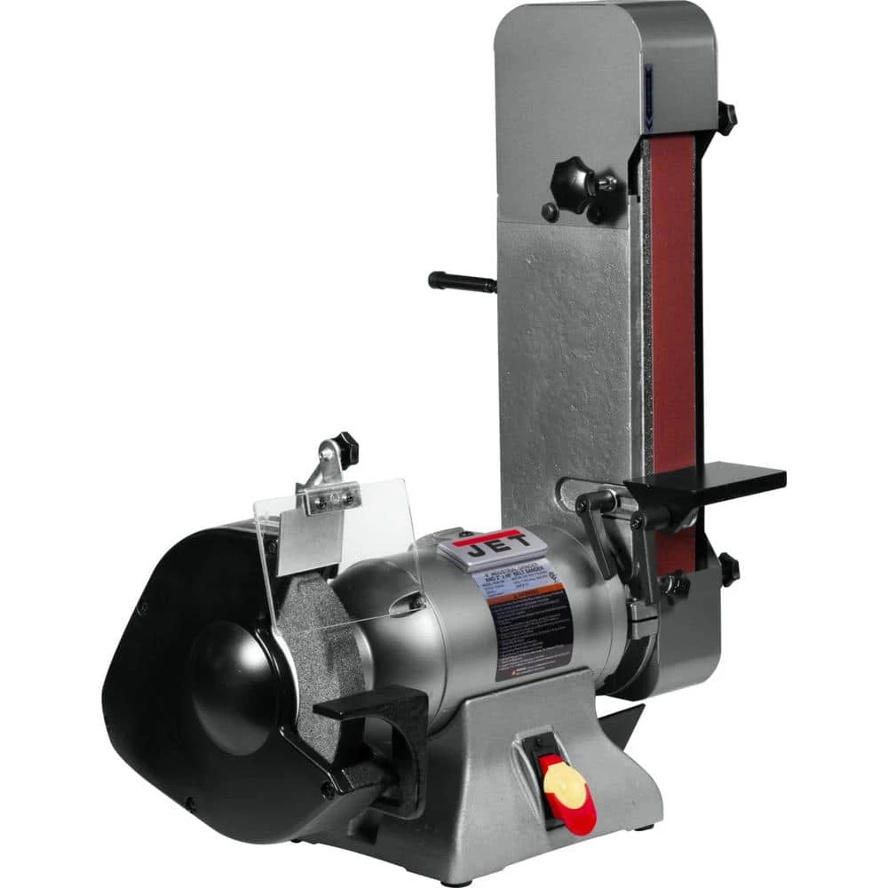 Variable Speed Combination 8 in. Industrial Grinder and 2 in. x 48 in. Belt Sander 1HP 115-Volt, IBGB-248VS by Jet 4 Variable Speed Combination 8 in. Industrial Grinder and 2 in. x 48 in. Belt Sander 1HP 115-Volt, IBGB-248VS by Jet - Image 2