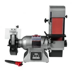 Variable Speed Combination 8 in. Industrial Grinder and 4 in. x 36 in. Belt Sander 1HP 115-Volt, IBGB-436VS by Jet -Cheap Jet Store jet bench grinders 577436 4f 1000