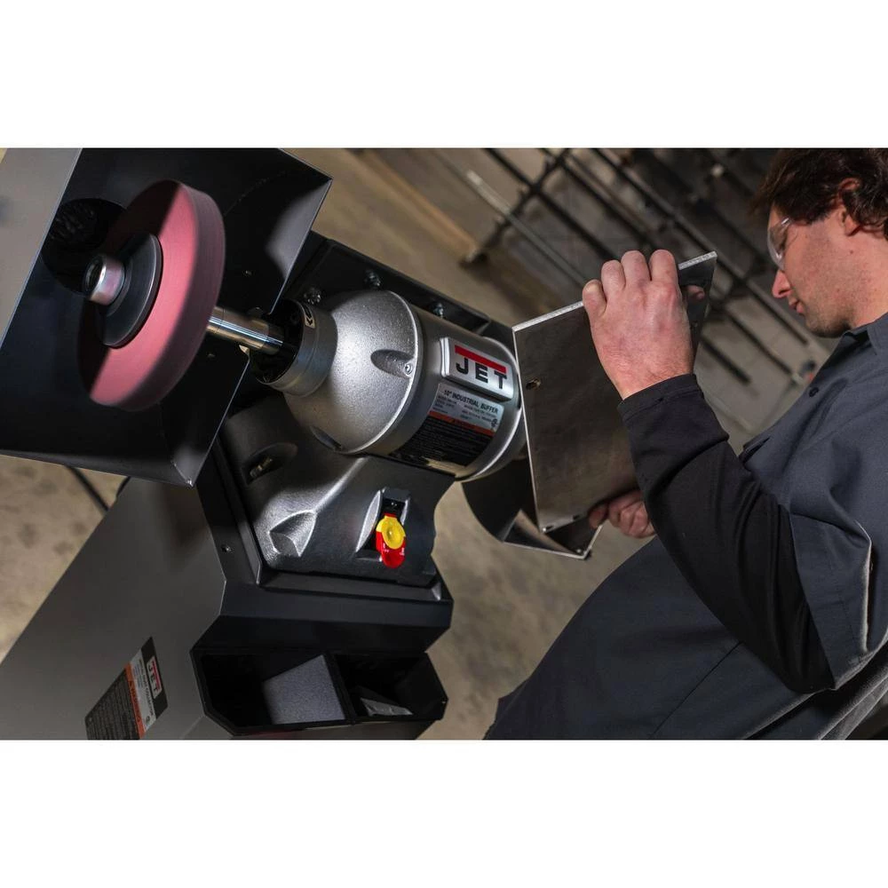10 in. Bench Industrial Buffer by Jet 7 10 in. Bench Industrial Buffer by Jet - Image 5