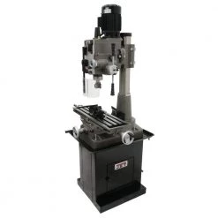 JMD-45GHPF 115-Volt/230-Volt Geared Head Square Column Mill/Drill Press with Power Downfeed by Jet