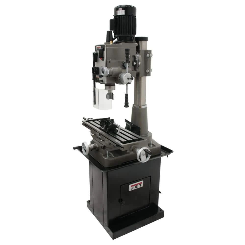 JMD-45GHPF 115-Volt/230-Volt Geared Head Square Column Mill/Drill Press with Power Downfeed by Jet 3 JMD-45GHPF 115-Volt/230-Volt Geared Head Square Column Mill/Drill Press with Power Downfeed by Jet
