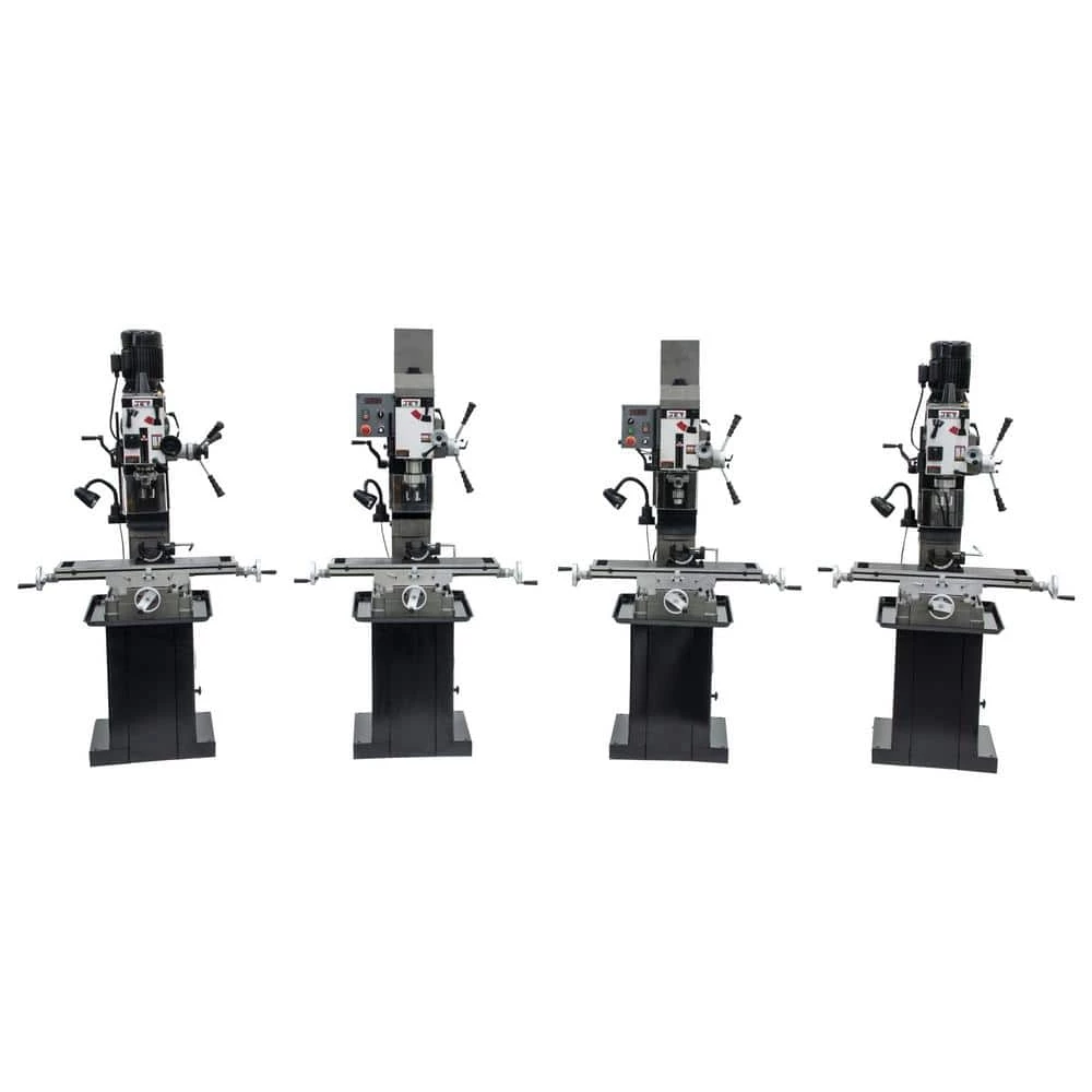 JMD-45VSPF 115-Volt/230-Volt Variable Speed Square Column Geared Head Mill/Drill Press with Power Downfeed by Jet 5 JMD-45VSPF 115-Volt/230-Volt Variable Speed Square Column Geared Head Mill/Drill Press with Power Downfeed by Jet - Image 3