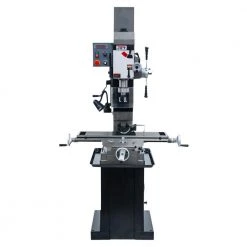 JMD-45VSPF 115-Volt/230-Volt Variable Speed Square Column Geared Head Mill/Drill Press with Power Downfeed by Jet