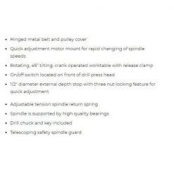 1.5 HP 20 in. Floor Standing Drill Press with Worklight, 12-Speed, 115/230-Volt, JDP-20MF by Jet -Cheap Jet Store jet drill presses 354170 44 1000