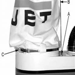 30 Micron Bag Filter Kit for DC-650 by Jet -Cheap Jet Store jet dust collector accessories 708642b 44 1000