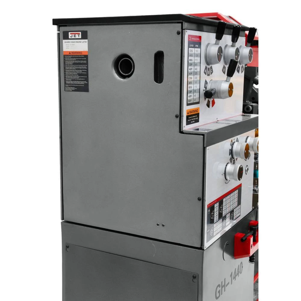 GH-1440-1,14x40 Geared Head Metalworking Lathe 3 HP, 230-Volt, 1Ph by Jet 7 GH-1440-1,14x40 Geared Head Metalworking Lathe 3 HP, 230-Volt, 1Ph by Jet - Image 5