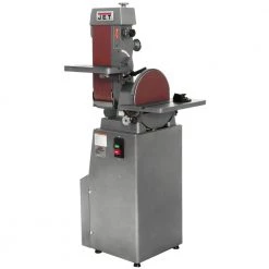 230-Volt 3PH Industrial Combination Belt and Disc Finishing Machine by Jet