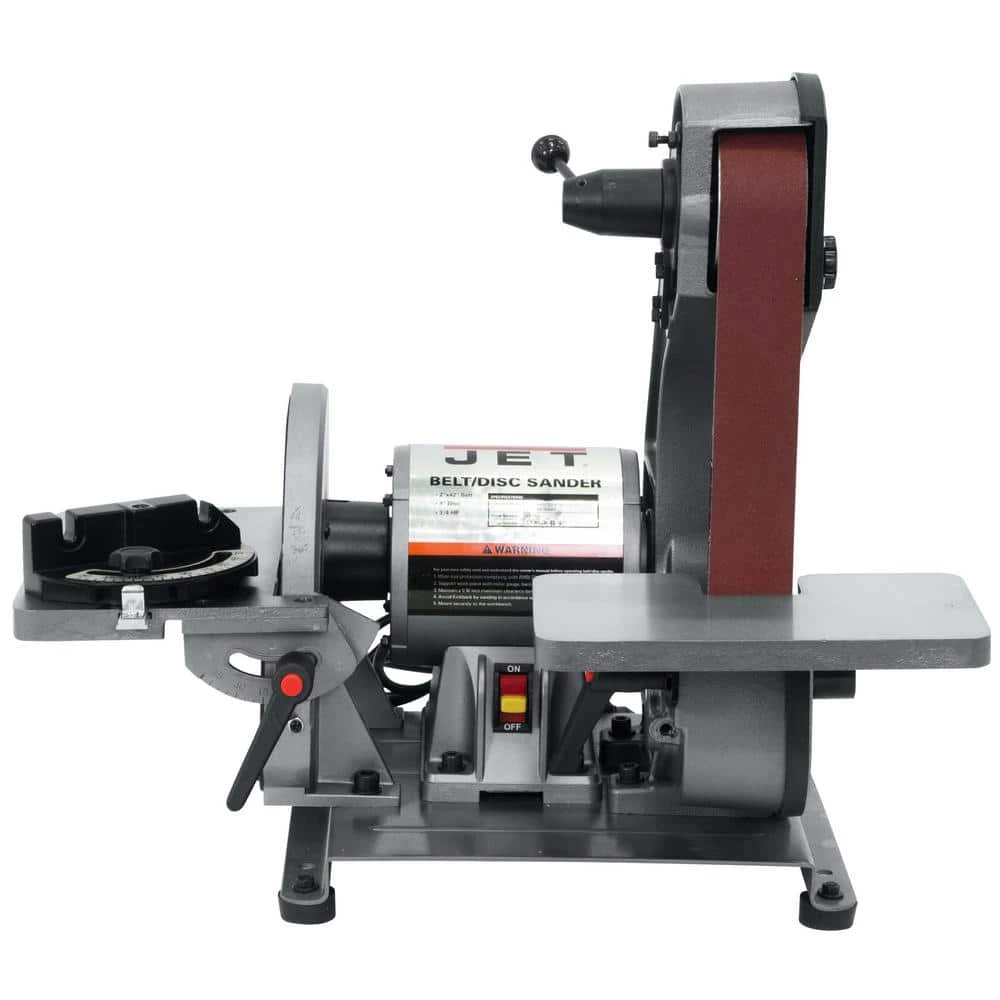 3/4 HP 2 in. x 42 in. Benchtop Belt and 8 in. Disc Sander, 115-Volt J-41002 by Jet 4 3/4 HP 2 in. x 42 in. Benchtop Belt and 8 in. Disc Sander, 115-Volt J-41002 by Jet - Image 2