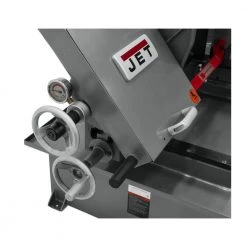 10 in. x 18 in. Metalworking Horizonal Dual Mitering Bandsaw, 2 HP, 230-Volt, 3Ph by Jet -Cheap Jet Store jet stationary band saws 413410 1f 1000