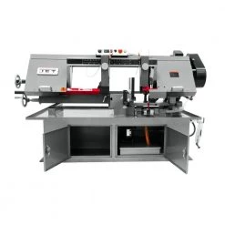 10 in. x 18 in. Metalworking Horizonal Dual Mitering Bandsaw, 2 HP, 230-Volt, 3Ph by Jet -Cheap Jet Store jet stationary band saws 413410 76 1000