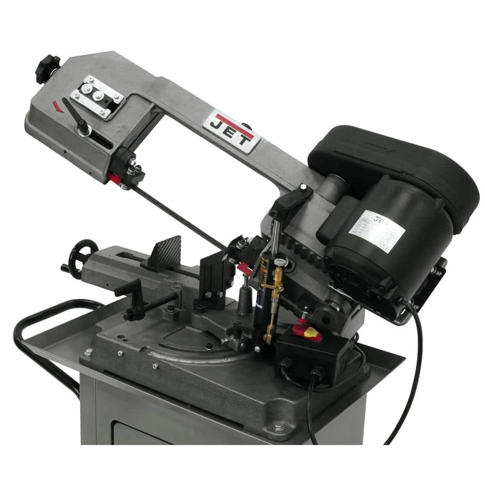 1/2 HP 5 in. x 6 in. Mitering Metalworking Horizontal Band Saw with Closed Stand, 3-Speed, 115/230-Volt, HBS-56S by Jet 5 1/2 HP 5 in. x 6 in. Mitering Metalworking Horizontal Band Saw with Closed Stand, 3-Speed, 115/230-Volt, HBS-56S by Jet - Image 3