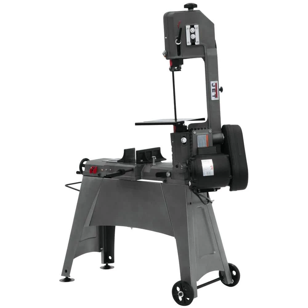 1/2 HP 5 in. x 6 in. Metalworking Horizontal and Vertical Band Saw with Open Stand, 3-Speed, 115/230-Volt, HVBS-56M by Jet 4 1/2 HP 5 in. x 6 in. Metalworking Horizontal and Vertical Band Saw with Open Stand, 3-Speed, 115/230-Volt, HVBS-56M by Jet - Image 2