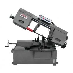 10 in. x 14 in. 1 HP, 230-Volt/460-Volt Metalworking Horizontal Mitering Bandsaw 3Ph by Jet