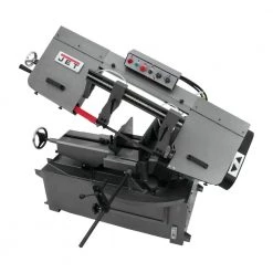 10 in. x 14 in. 1 HP, 230-Volt/460-Volt Metalworking Horizontal Mitering Bandsaw 3Ph by Jet -Cheap Jet Store jet stationary band saws 414477 fa 1000