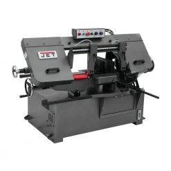 10 in. x 14 in. Metalworking Horizontal Mitering Bandsaw 230-Volt 1Ph by Jet -Cheap Jet Store jet stationary band saws 414479 4f 1000