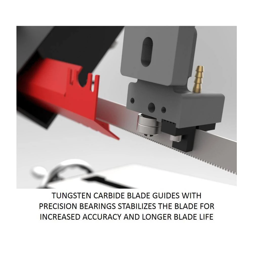 8 in. x 13 in. 1-1/2 HP, 115-Volt/230-Volt Metalworking Variable Speed Bandsaw 1Ph by Jet 6 8 in. x 13 in. 1-1/2 HP, 115-Volt/230-Volt Metalworking Variable Speed Bandsaw 1Ph by Jet - Image 4